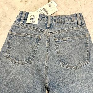 NWT Zara Mom Jeans